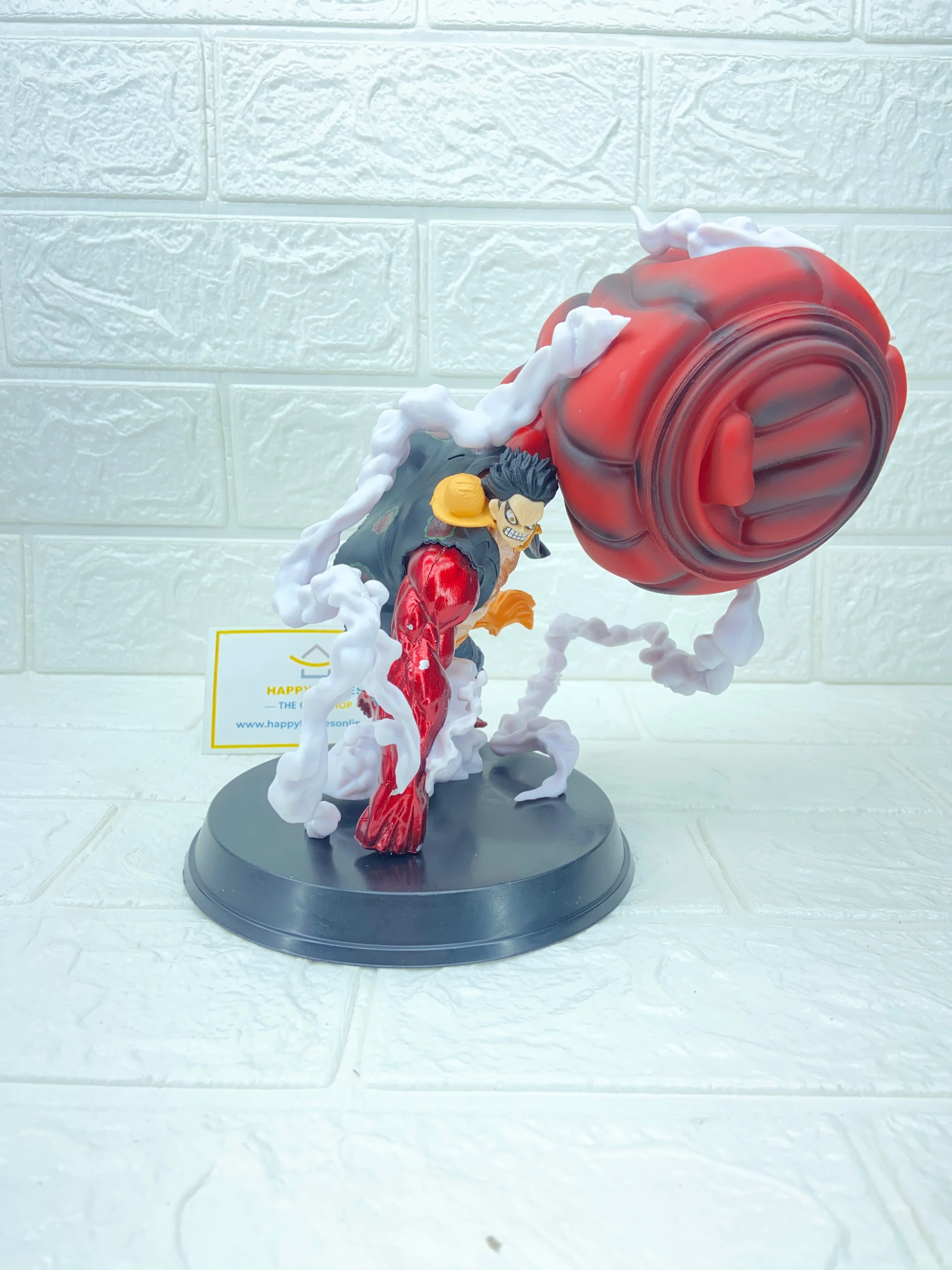 22cm Red-Colored Four Gear Luffy One Piece Figure - Image 3