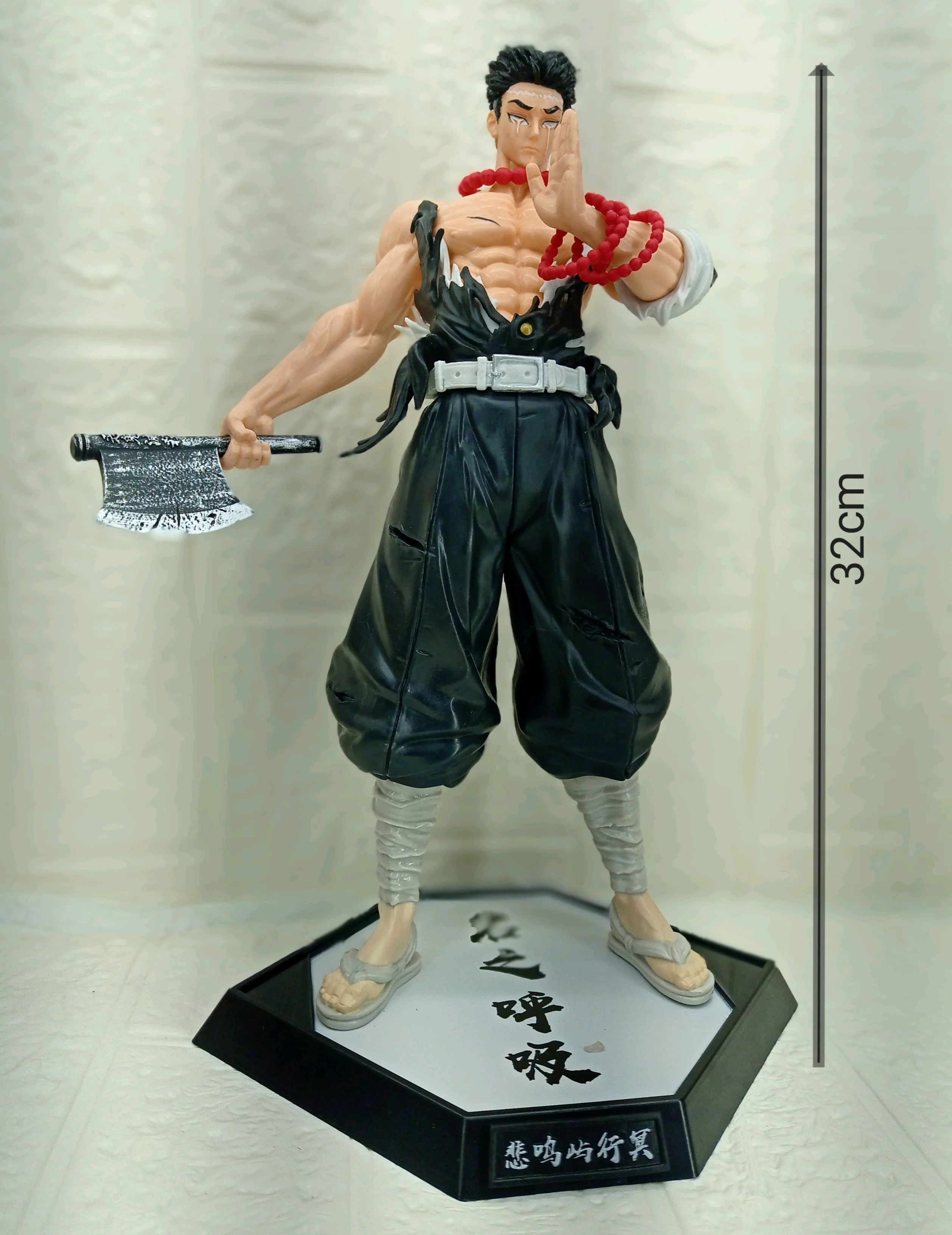 34cm Demon Slayer Himejima Gyomei Figure - Image 4