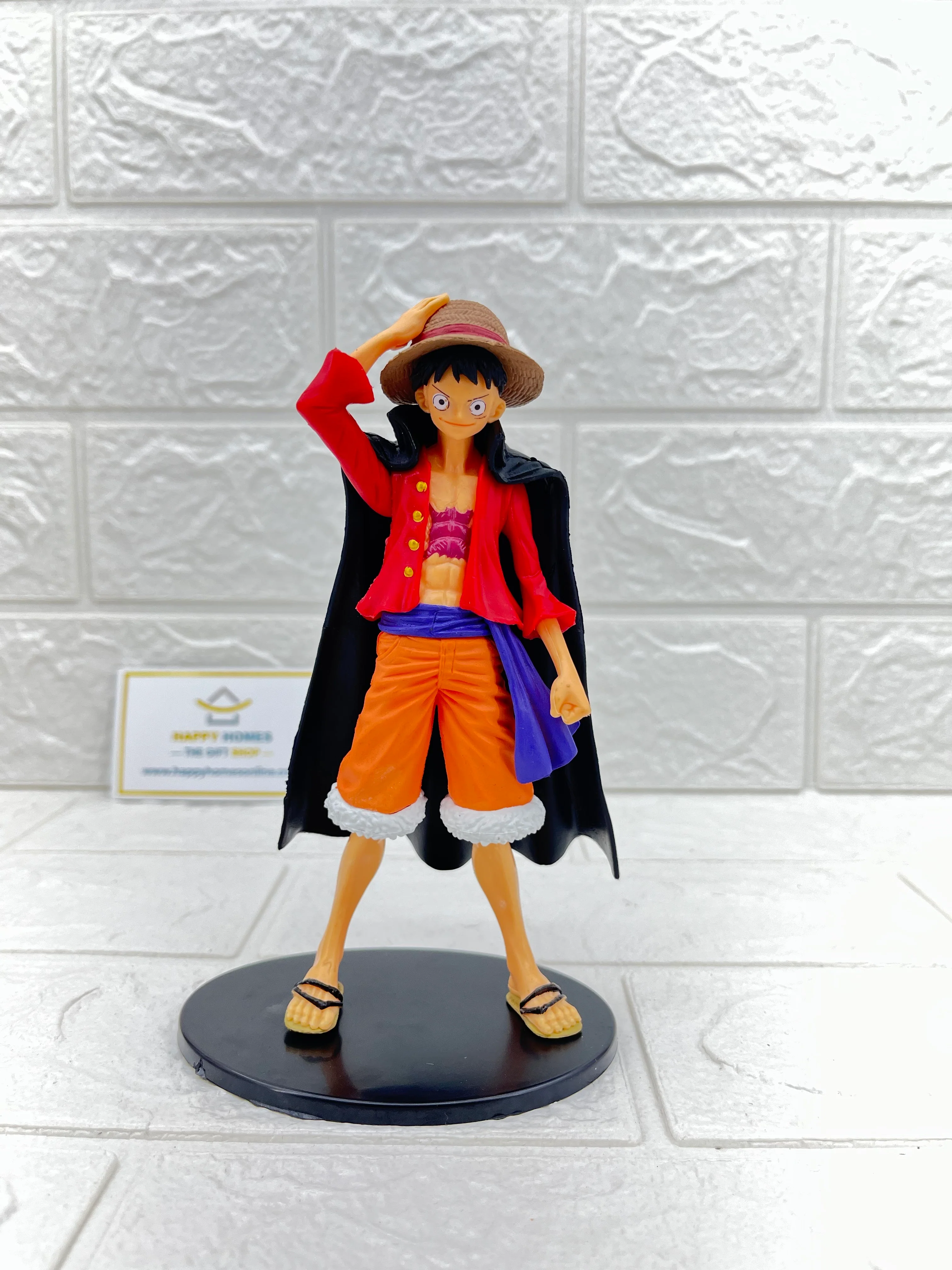 Red Shirt Straw Hat Luffy One Piece Figurine