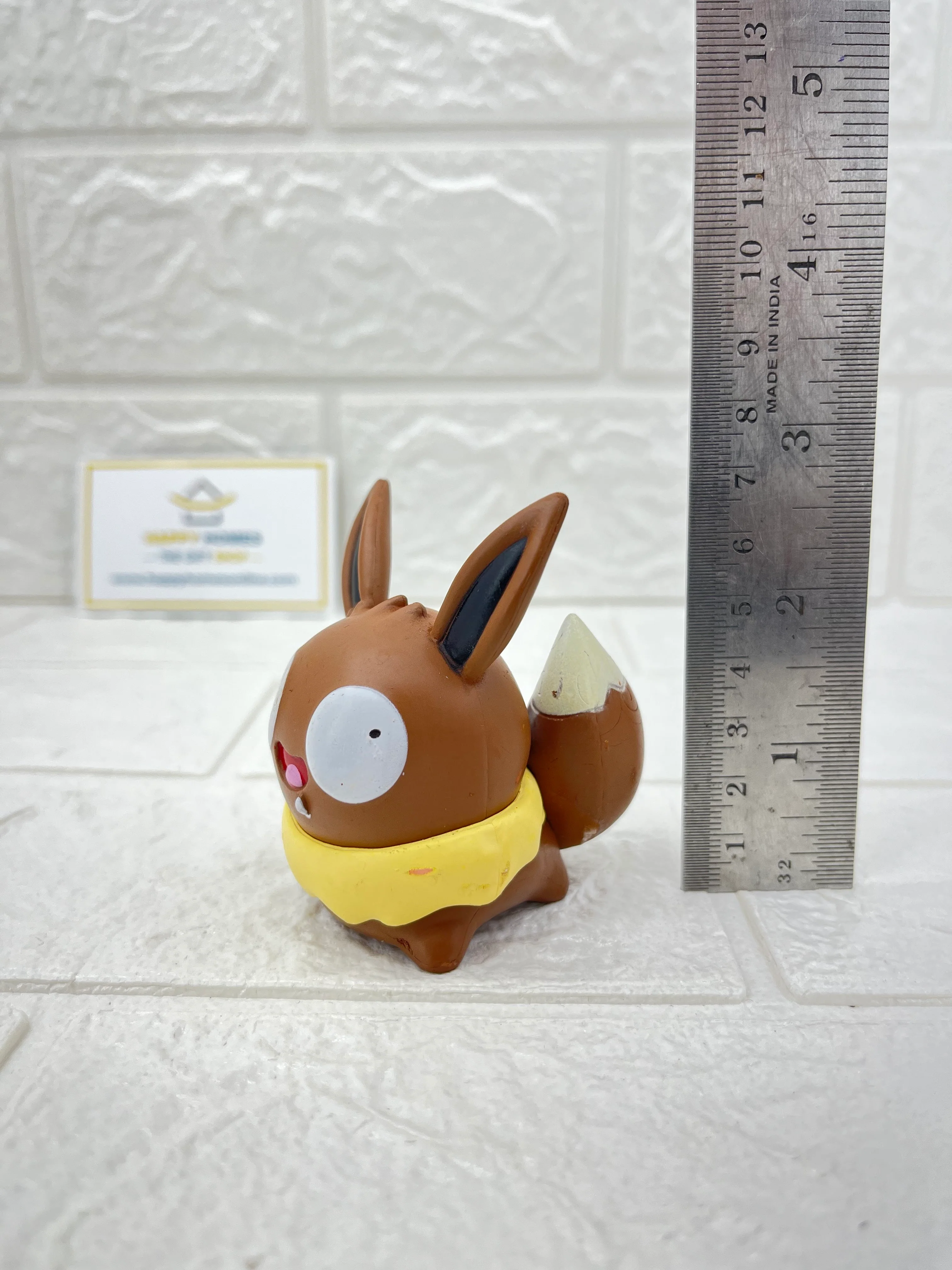 Googly Eyes Eevee Small Pokemon Figurine - Image 3