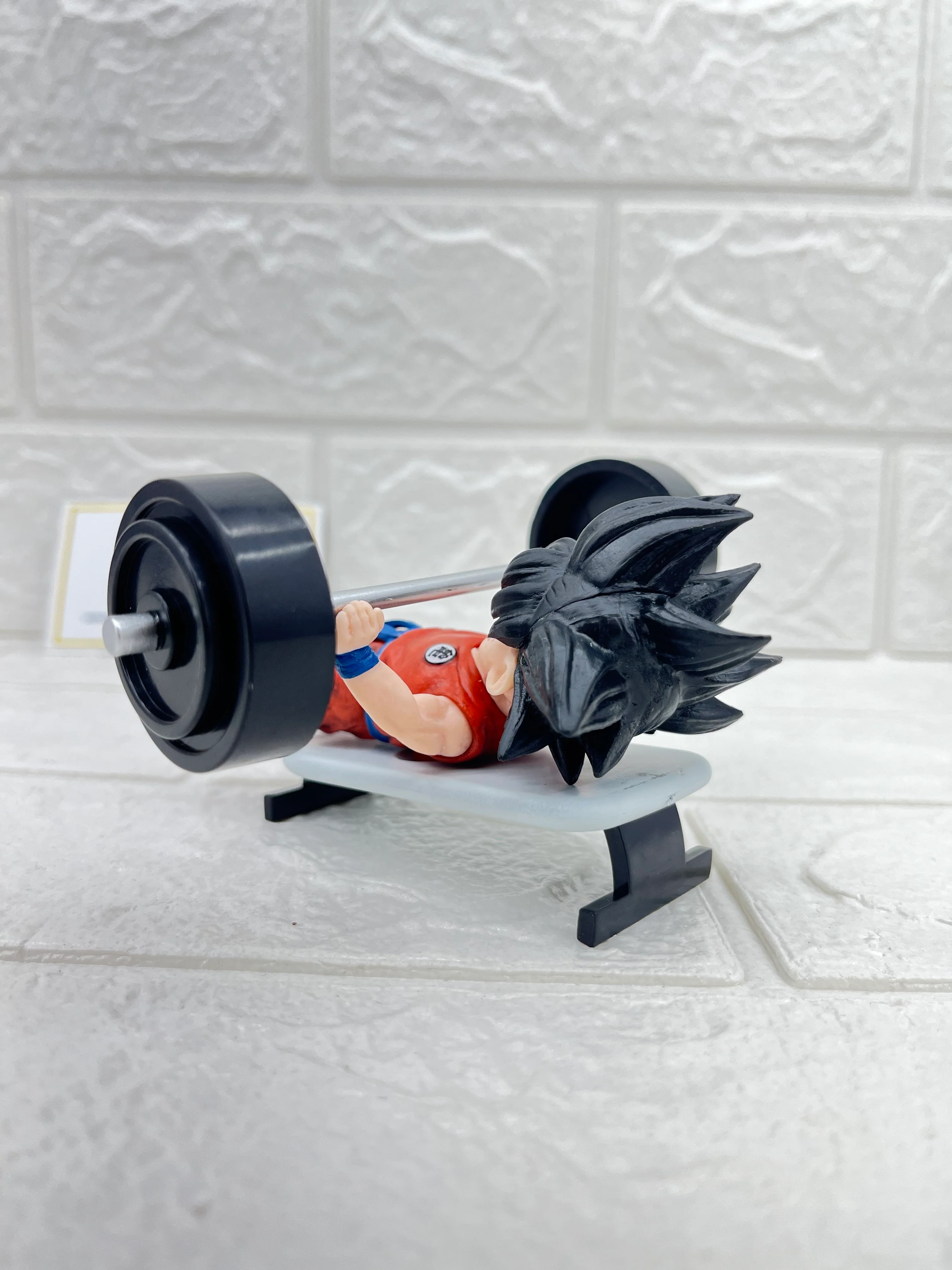 Bench Press Gym Kid Goku Dragon ball Figurine - Image 2