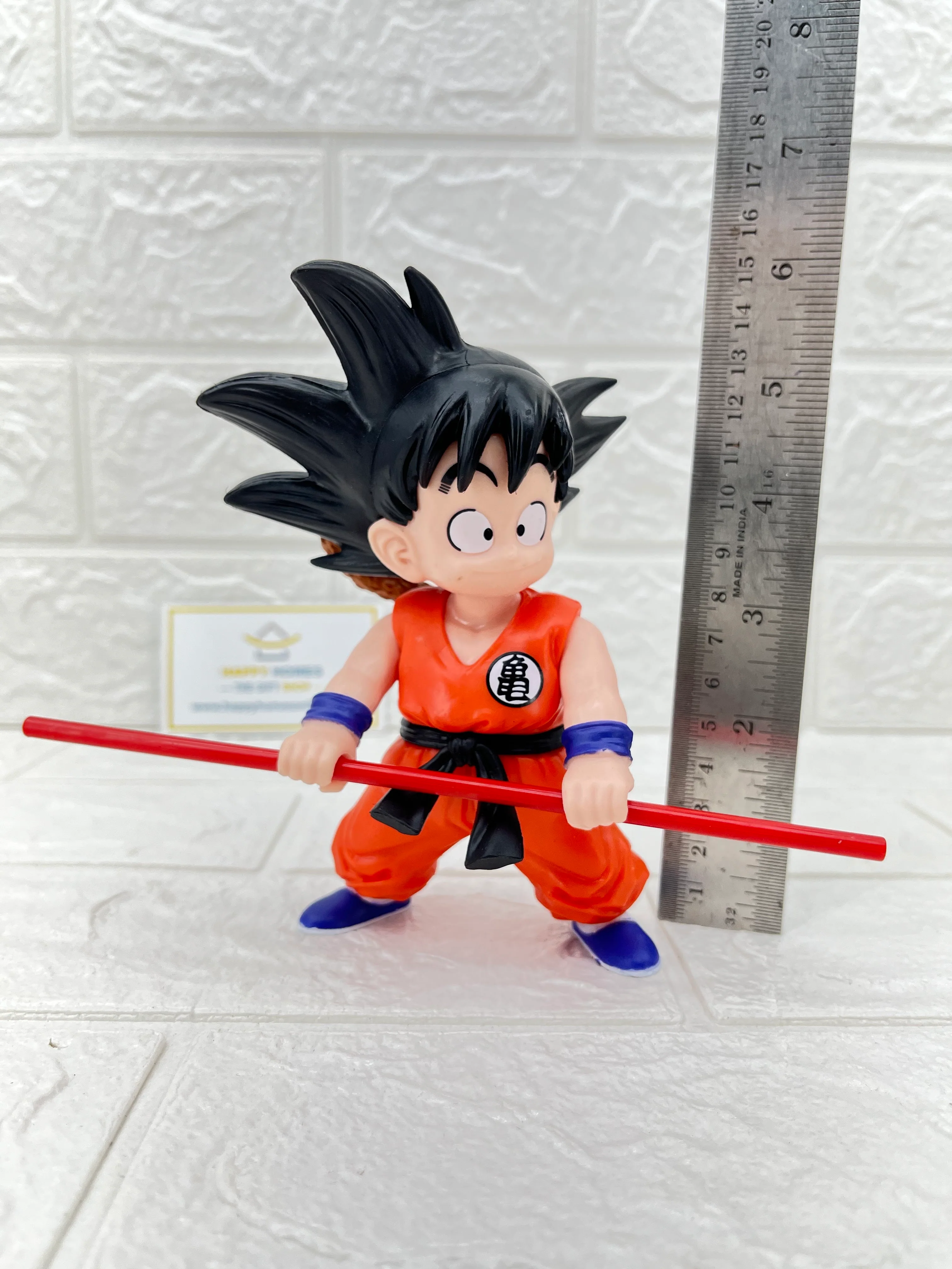 Kid Goku with Tail and Power Pole Dragon Ball Figurine - Image 2