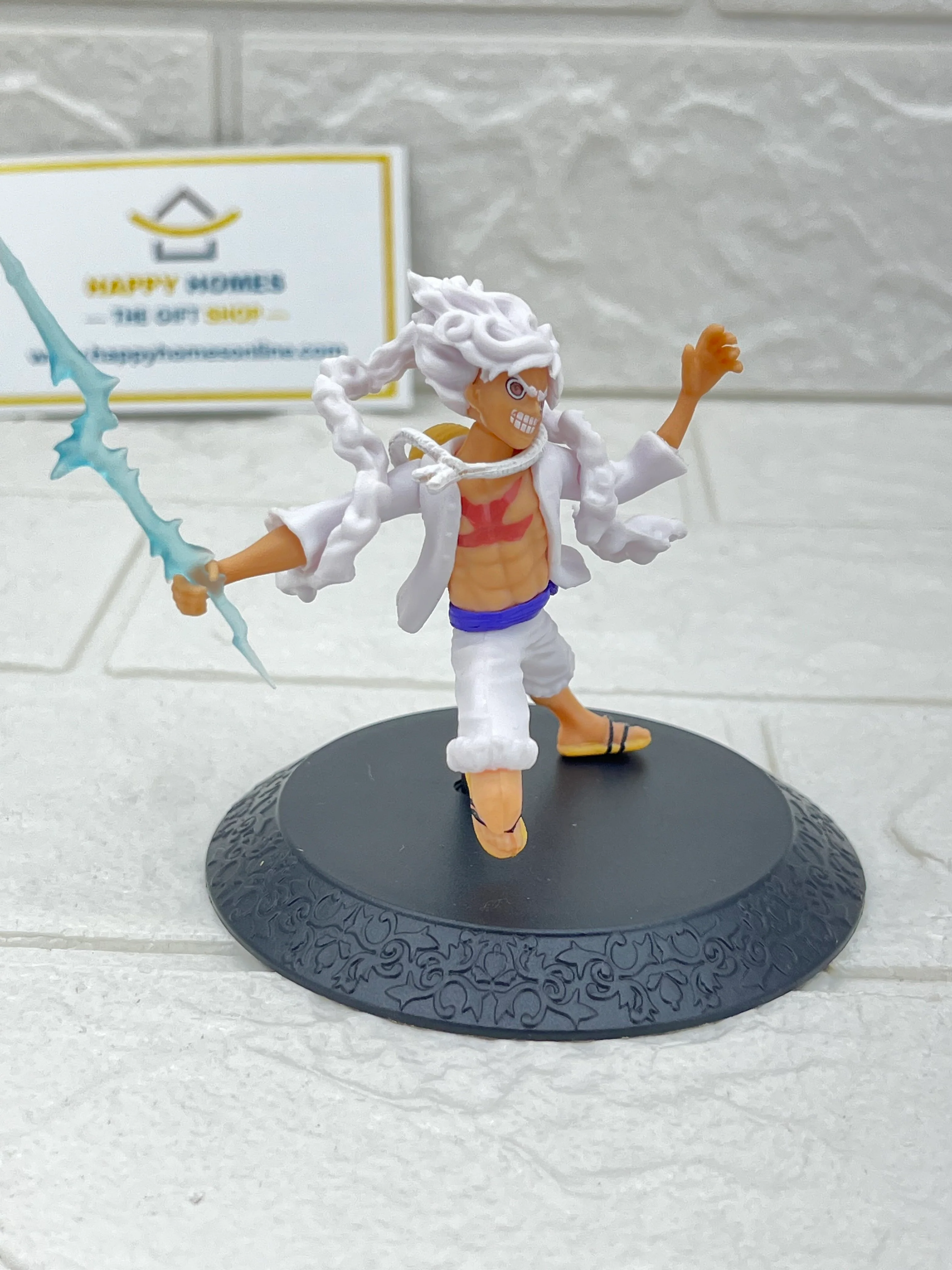 Fastest Blue Sword White Luffy One Piece Figurine - Image 4