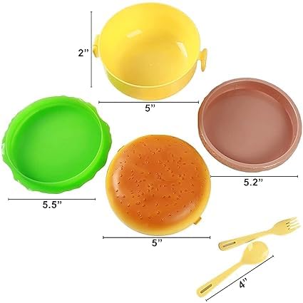 burger lunch box - Image 6