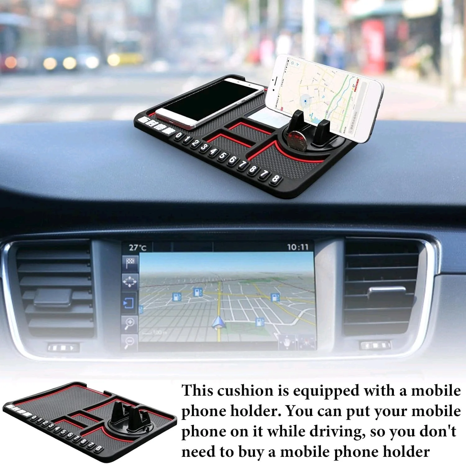 Car Dashboard Phone Mat - Image 5