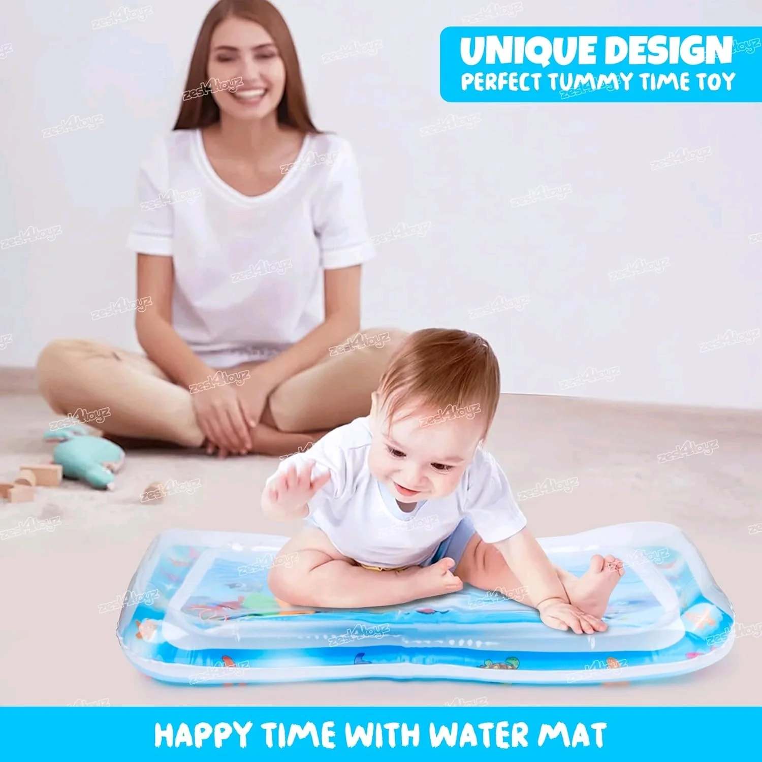 Infinno Inflatable Mat Premium Baby Water Play Mat - Image 4