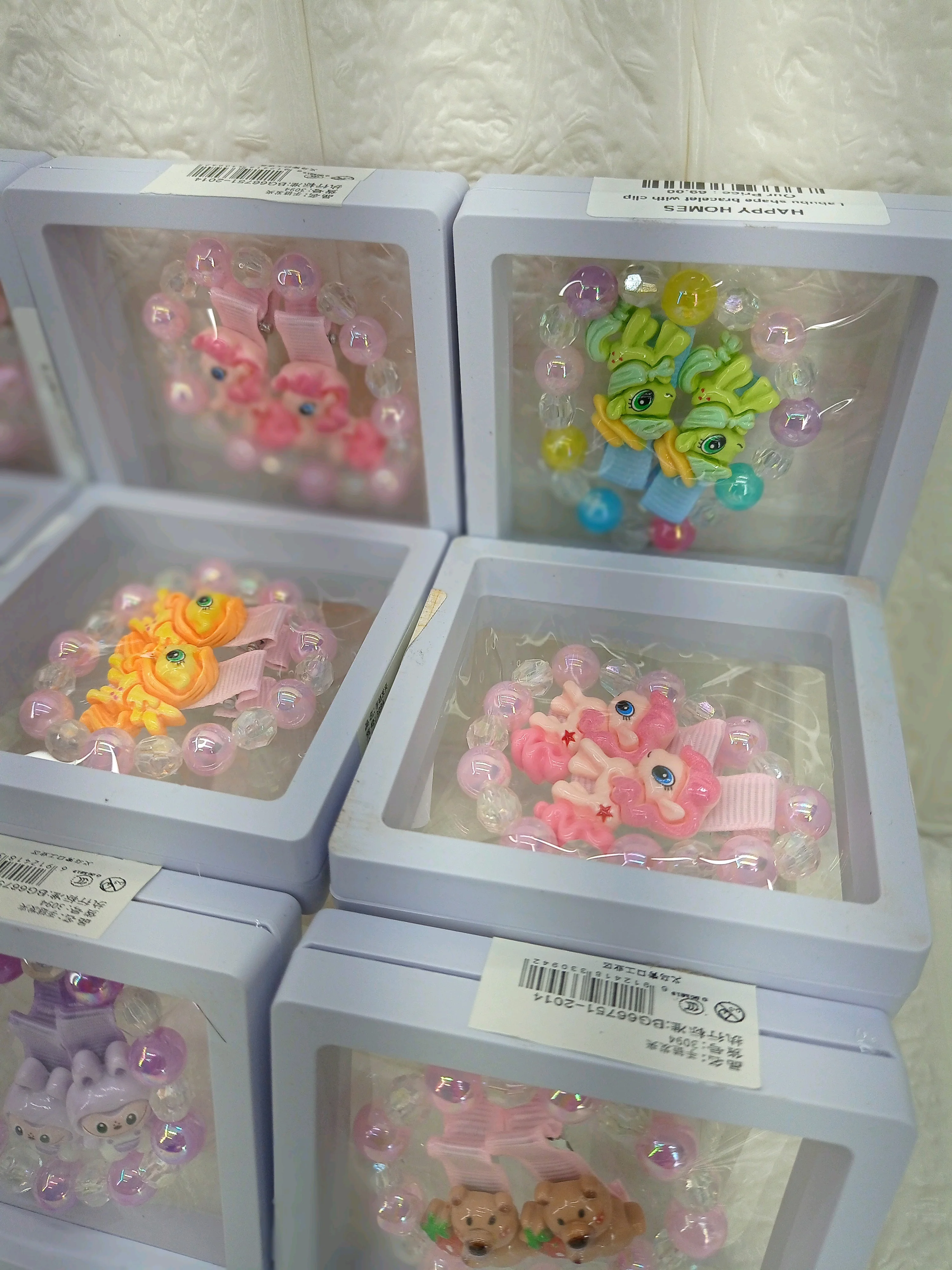 Labubu shape bracelet with clip - Image 4