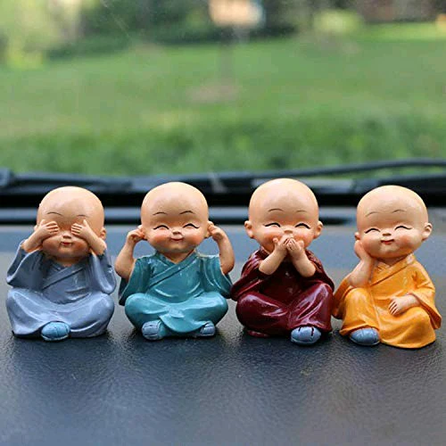 Set Of 4 Buddha - Image 3