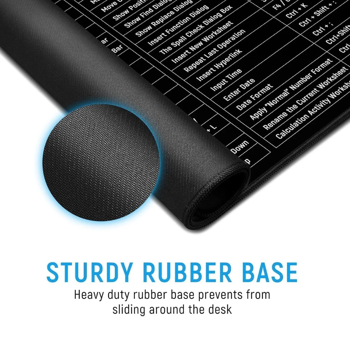 Shortcut Keyboard desk mat - Image 6