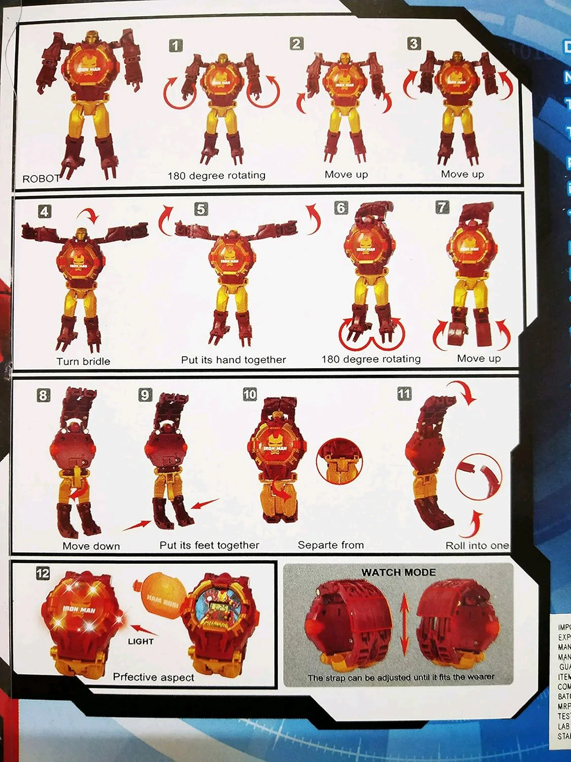 Superhero Wrist Watch Toy - Image 4