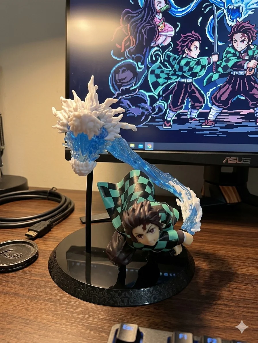 Tanjiro Water Dragon Figure - Image 2