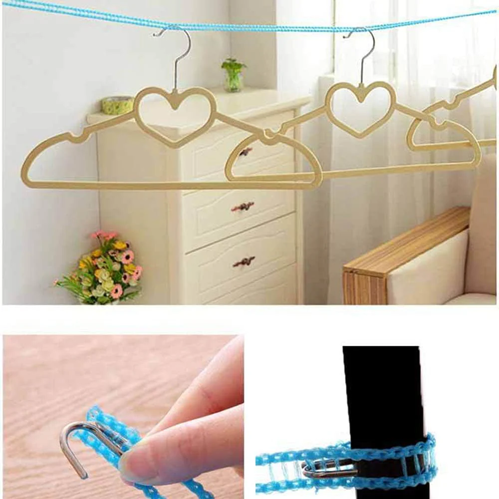 windproof anti slip clothes drying nylon rope - Image 7